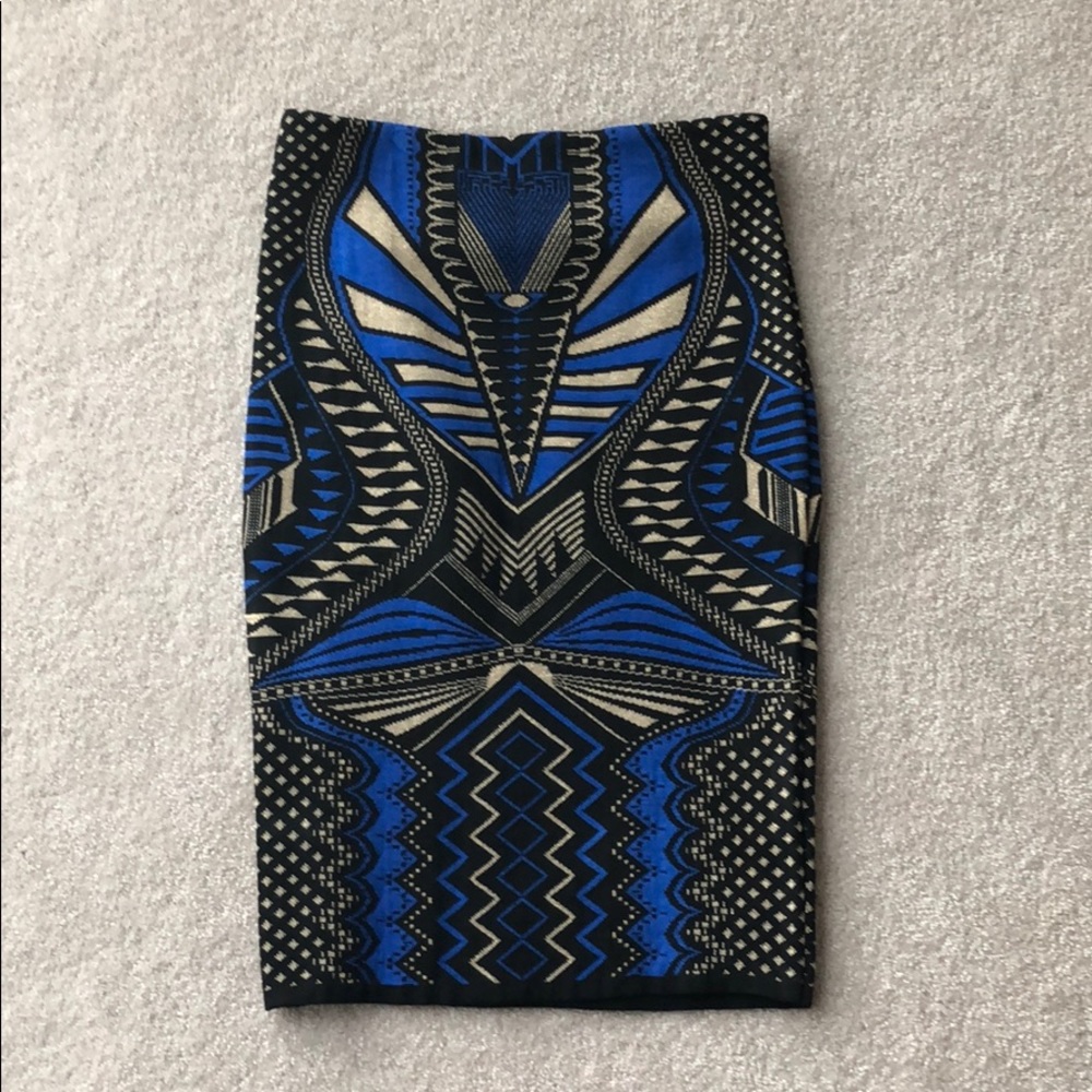 Tribal print skirt